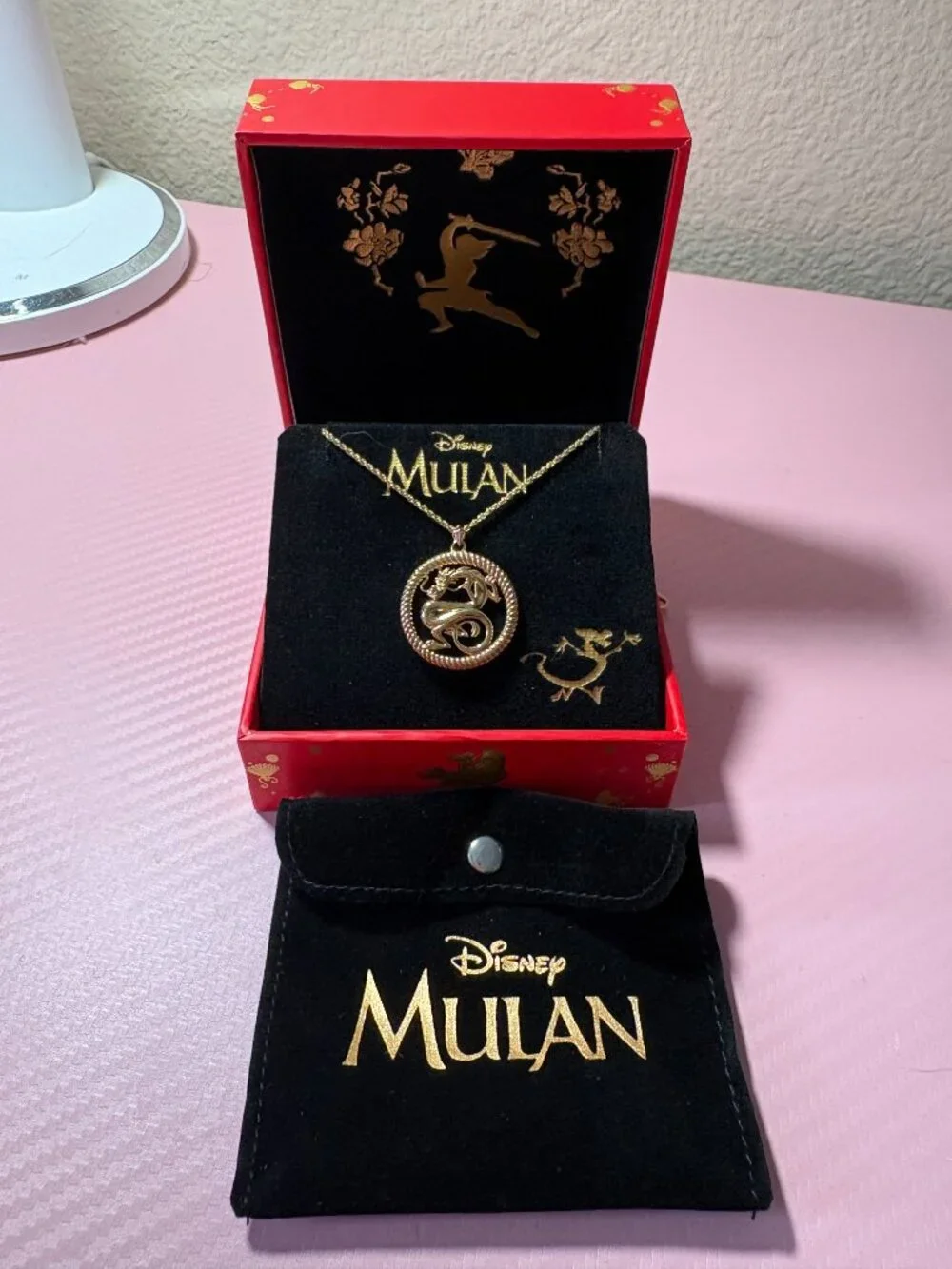 Mushu Medallion Necklace- Disney's Mulan - Disney X RockLove - Picture 9 of 9